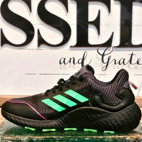 Adidas Climawarm LTD Black Red Green #H67364 Mns Sz 7.5 - Picture 3 of 7